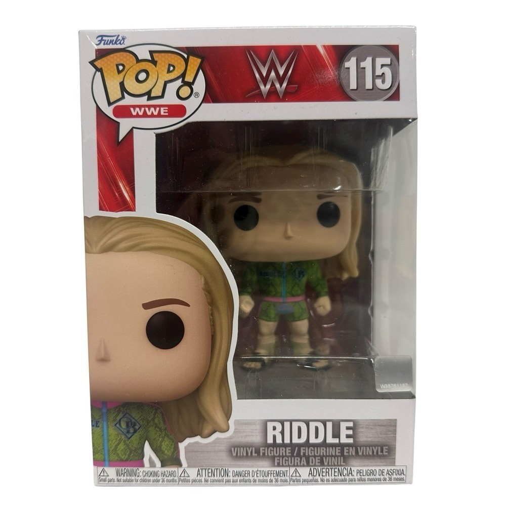Funko Pop WWE 115 Riddle Matt Riddle Vinyl Toy Figure 64179